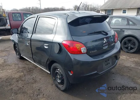 2015 Mitsubishi Mirage De from USA, damaged, VIN ML32A3HJ7FH014334